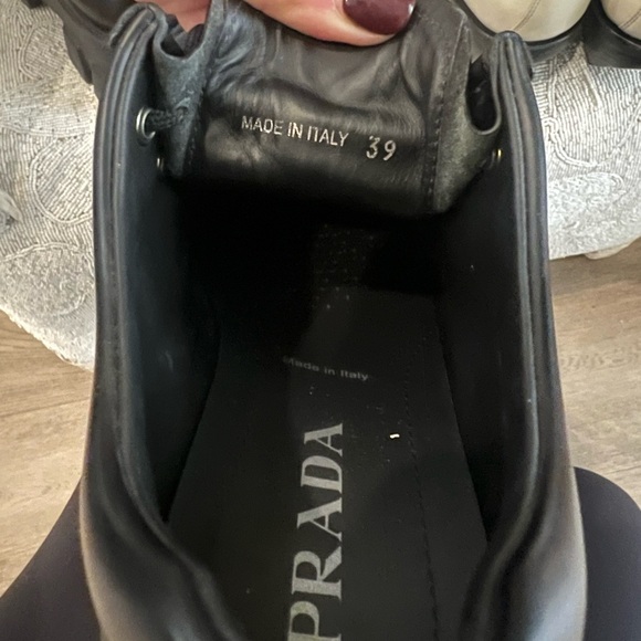 Prada Monolith Black Platform Sz 9 - Picture 11 of 11
